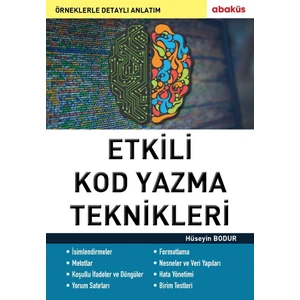 Etkili Kod Yazma Teknikleri - Hüseyin Bodur
