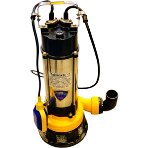 V50 - 200F M 2 Hp 2'' Bıçaklı Pis Su Foseptik Dalgıç Pompa (Bıçaklı Açık Fanlı)