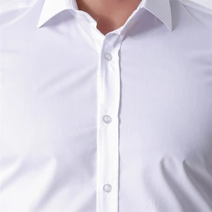 Klasik Uzun Kollu Regular Fit Erkek Beyaz Gömlek, OT-CP-20104