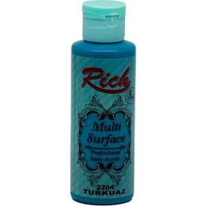 Multi Surface Akrilik Boya 120CC /130CC 2204 Turkuaz