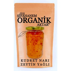 GLŞ Şifahanem Organik Aktar Ev Yapımı Zeytin Yağlı Kudret Narı 500 gr