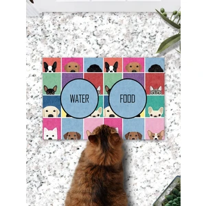 Köpek Kare Kedi Köpek Eğitim Mama Paspası ve Beslenme Altlığı