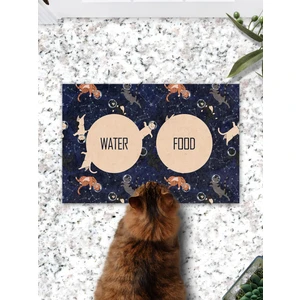Uzaylı Kediler Kedi Köpek Eğitim Mama Paspası ve Beslenme Altlığı