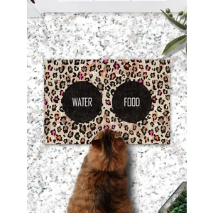 Leopard Kedi Köpek Eğitim Mama Paspası ve Beslenme Altlığı