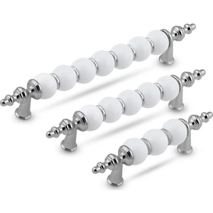 64-96-128-160 mm Boncuk Dolap Çekmece Kulp - Renk Seçenekli