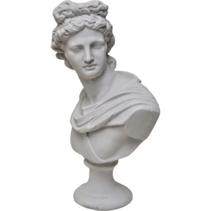 BT Sanat Atölyesi Büyük Apollo Büst-Heykel-Biblo