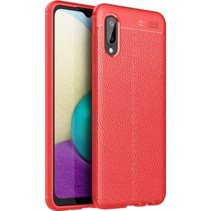 Samsung Galaxy A02 Kılıf Deri Tarzı Niss Silikon Case