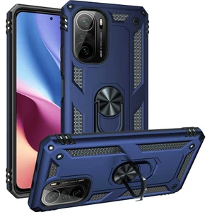 Xiaomi Redmi K40 Kılıf Yüzüklü Zırh Tank Vega