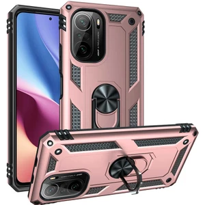 Xiaomi Redmi K40 Kılıf Yüzüklü Zırh Tank Vega