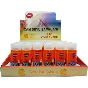 Cam Suyu Şampuanı 1:60 Konsantre 36 'lı Paket