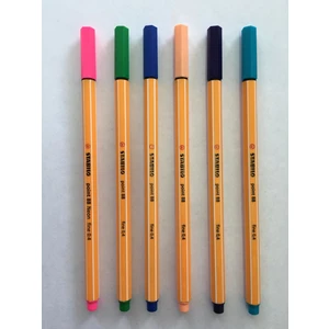 Point 88 Fineliner Keçeli Kalem 6'lı Set