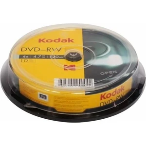 4.7gb 4x Dvd-Rw Tekrar Yazılabilir DVD Medya - 10'lu Paket