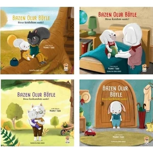 Sincap Kitap Mehmet Teber Bazen Olur Böyle Seti 4 Kitap (Biraz Kıskandım Sanki+Biraz Korktum Sanki+Biraz Kızdım Sanki + Biraz Üzüldüm Sanki)