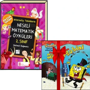 Ata Yayıncılık 2. Sınıf Neşeli Matematik Öyküleri+Süngerbob Hikaye