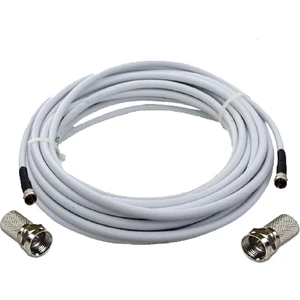 Rg 6 U4 Beyaz Anten Kablosu - 20M
