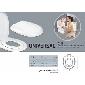 Universal Çocuk Yetişkin Klozet Kapağı
