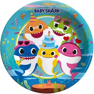 Baby Shark Karton Tabak 8 Adet