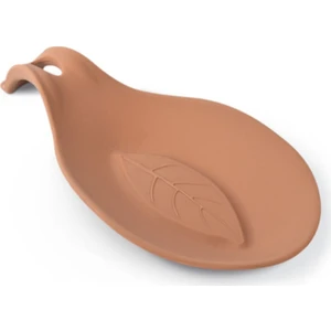 SL21 Kahverengi Renk Yaprak Desen Kepçe Altlığı