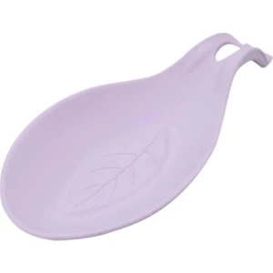 SL21 Lila Renk Yaprak Desen Kepçe Altlığı
