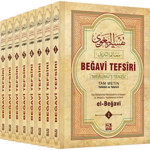 Begavi Tefsiri (8 Cilt) Mealimu't Tenzil Tercümesi Tam Metin