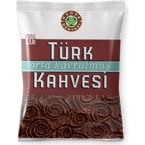 Kahve Dünyası Orta Kavrulmuş Türk Kahvesi 100 gr x 12'li