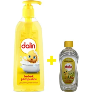 Şampuan 750 ml + Dalin Nemlendirici Bakım Yağı 100 ml