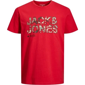 Jack & Jones Bisiklet Yaka Logo Baskılı Tshirt 12201249