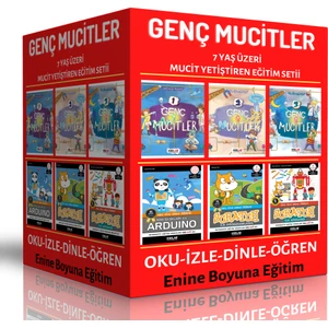 Enine Boyuna Eğitim Genç Mucitler Eğitim Seti (6 Süper Kitap)