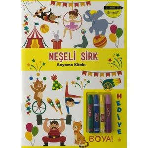 Minik Ressamlar Neşeli Sirk Boyama Kitabı