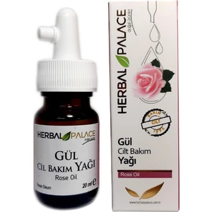 Herbal Palace Gül Yağı 20 ml Cilt Bakım Yağı
