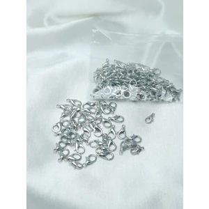 Livza Bijuteri 100 Adet Nikel Papağan Kilit Takı Malzemesi