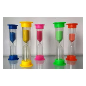 Reis Home Mini Plastik Kum Saati Tabu Oyun Için Saat 8 cm Boyutlu 1 ADET