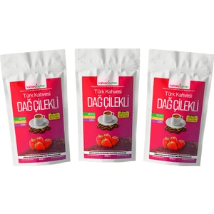 Kahveci Ayhan 3 x 200 gr Dağ Çilekli Türk Kahvesi
