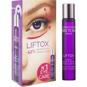 Christian Breton Liftox Roll-On Kırışıklık Karşıtı Göz Serumu 10 ml – İnce Çizgi ve Göz Altı Şişliklerini Azaltır
