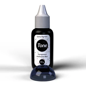 Tone Transparent Anthracite Mavi Transparan Epoksi Pigment Renklendirici 20 gr