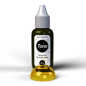Tone Transparent Mirabelle Sarı Transparan Epoksi Pigment Renklendirici 20 gr