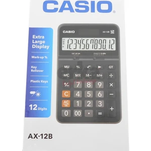 AX-12B 12 Hane Hesap Makinesi