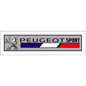 Sticker Fabrikası Peugeot Sport Araba Oto Sticker 00985