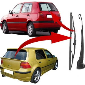Volkswagen Golf 3 - 4 Arka Silecek Kolu ve Süpürgesi