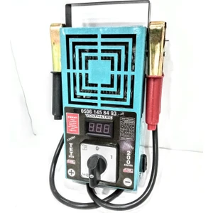 6-12-24 Volt 200 Amper Akü Test Cihazı Tuğra Tet 200 Yerli Üretim