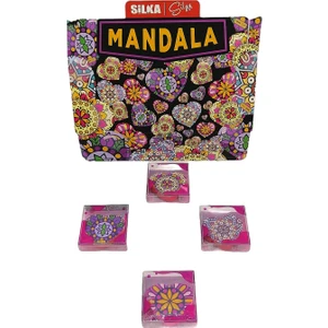 Mandala Kalpli Silgi 4'lü