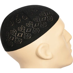 Mercan Namaz Takkesi Siyah 12 Adet