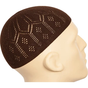 Mercan Namaz Takkesi Koyu Kahve  12 Adet