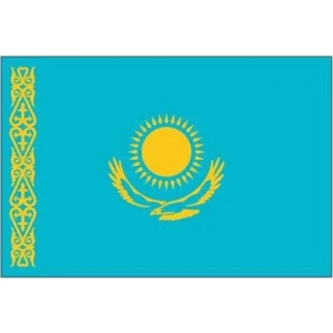 d&d Plus Kazakistan Gönder Bayrağı 50 x 75 cm