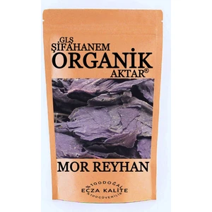 GLŞ Şifahanem Organik Aktar Mor Reyhan Kurusu 500 gr Ecza Kalite