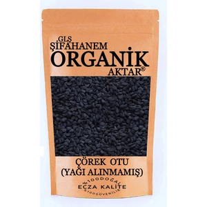 GLŞ Şifahanem Organik Aktar Çörekotu Tane Yağı Alınmamış Otçam Siyah Küncü Kara Çörekotu 500 gr