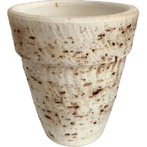 Antik Görünümlü Eskitme Toprak Saksı 17 Cm*15 cm