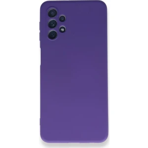 Bilişim Aksesuar Samsung Galaxy A72 Kamera Korumalı Lansman Kılıf Mor