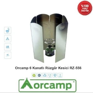 Orgaz Çantalı 6 Kanatlı Büyük Boy Kamp Rüzgar Kesici Rüzgarlık RZ556