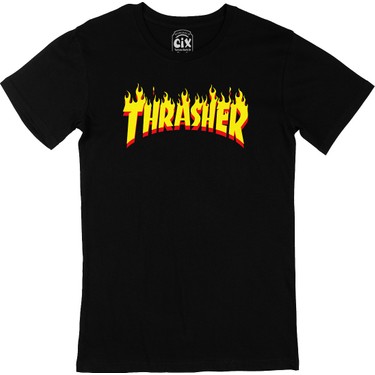 Cix Thrasher Siyah Tişört Fiyatı - Taksit Seçenekleri